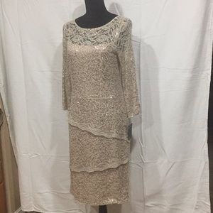 Lace seguence dress